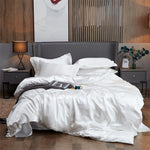 4 Piece Silky Bedding Sets(1 Duvet Cover +1 Bed Sheets+ 2 Pillowcases ) - KnitFirst