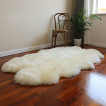 4' x 6' Premium Faux Sheepskin Area Rug - KnitFirst