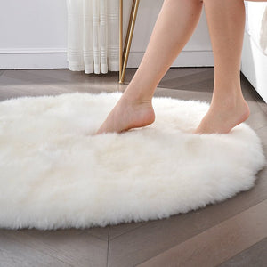 4' x 6' Premium Faux Sheepskin Area Rug - KnitFirst
