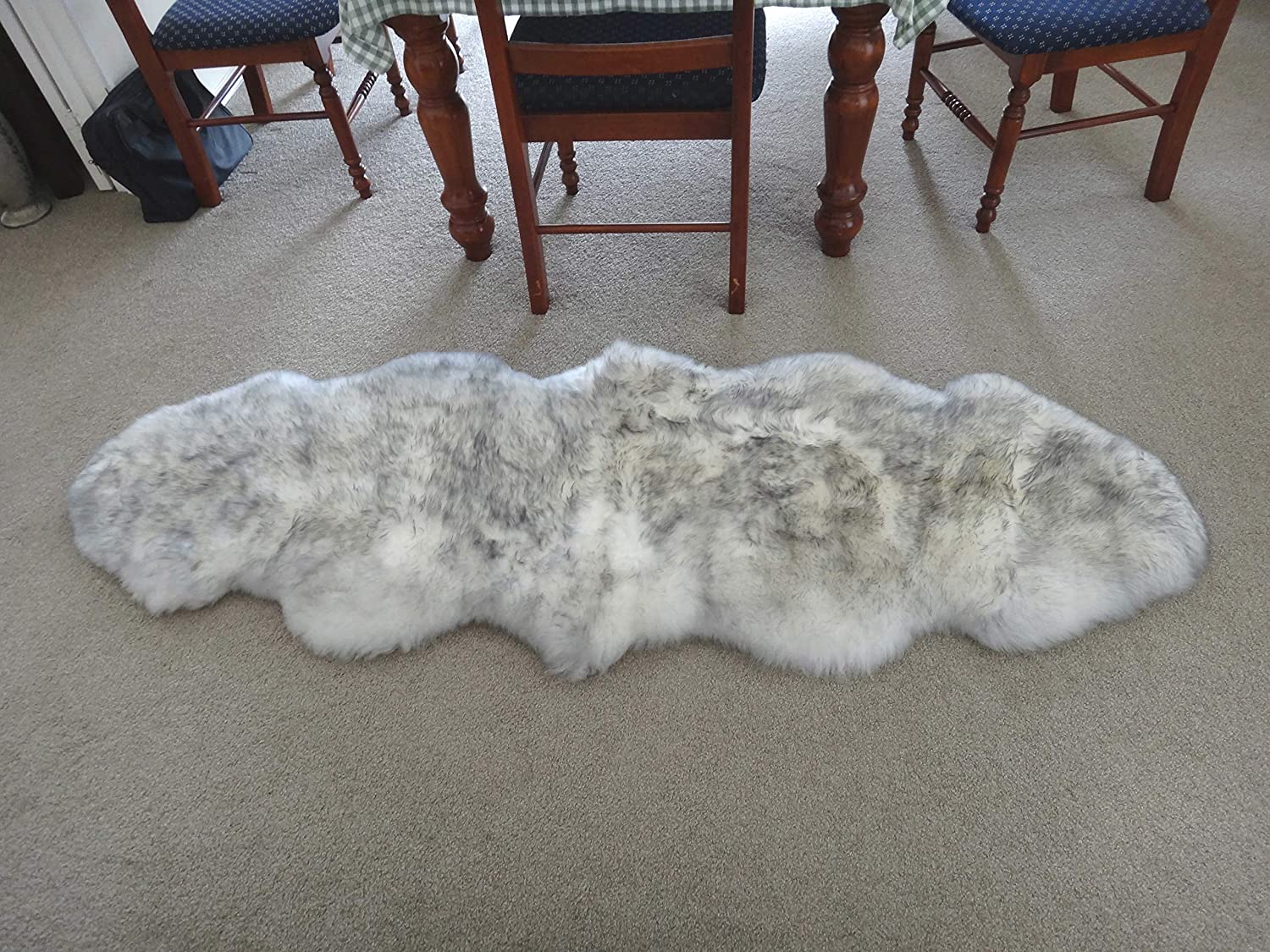 4' x 6' Premium Faux Sheepskin Area Rug - KnitFirst