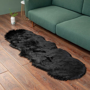 4' x 6' Premium Faux Sheepskin Area Rug - KnitFirst