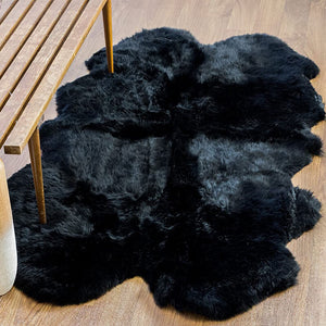 4' x 6' Premium Faux Sheepskin Area Rug - KnitFirst