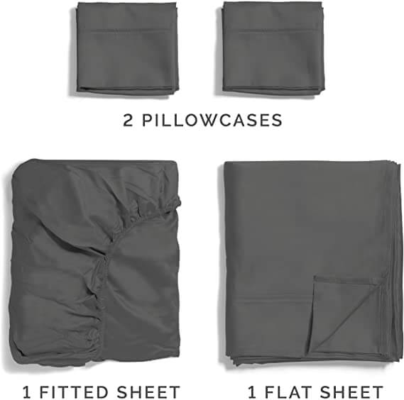 400 Thread Count Cotton - King Size Sheet Set - KnitFirst