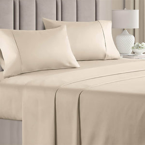 400 Thread Count Cotton - King Size Sheet Set - KnitFirst