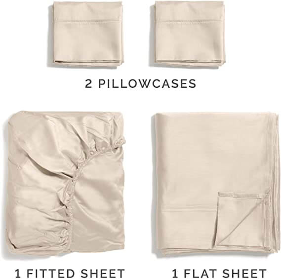 400 Thread Count Cotton - King Size Sheet Set - KnitFirst