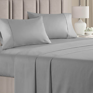 400 Thread Count Cotton - King Size Sheet Set - KnitFirst