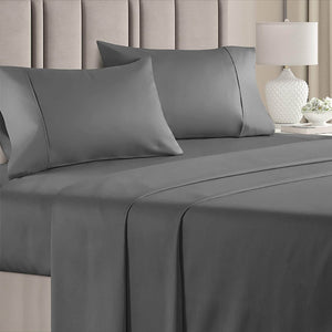 400 Thread Count Cotton - King Size Sheet Set - KnitFirst