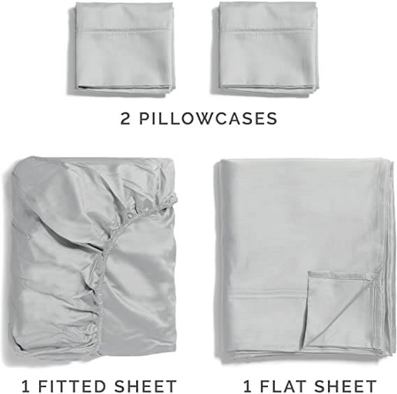 400 Thread Count Cotton - King Size Sheet Set - KnitFirst
