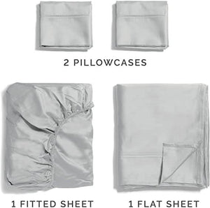 400 Thread Count Cotton - King Size Sheet Set - KnitFirst