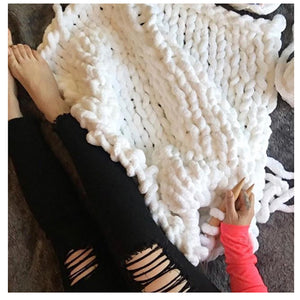 250g Chenille Thick Chunky Yarn For Knitting Merino Wool Yarn 2cm Thick Yarns For Hand knitting Blanket Crochet Nest