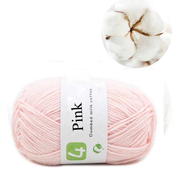 50g Milk Cotton Yarn Comfortable Wool knitting yarn - KnitFirst
