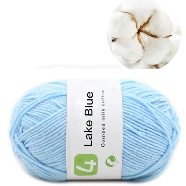 50g Milk Cotton Yarn Comfortable Wool knitting yarn - KnitFirst