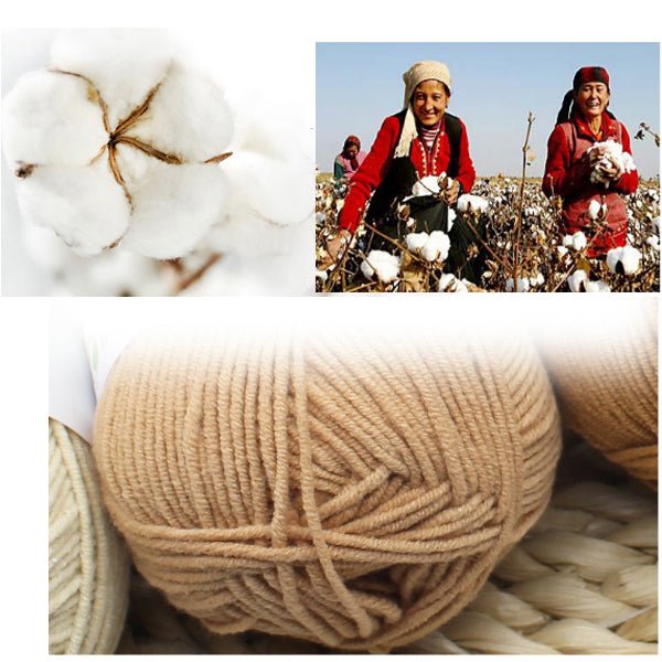 50g Milk Cotton Yarn Comfortable Wool knitting yarn - KnitFirst