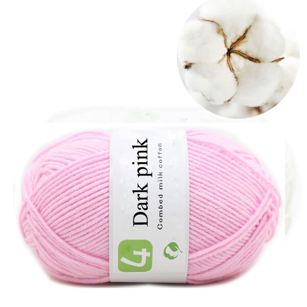 50g Milk Cotton Yarn Comfortable Wool knitting yarn - KnitFirst