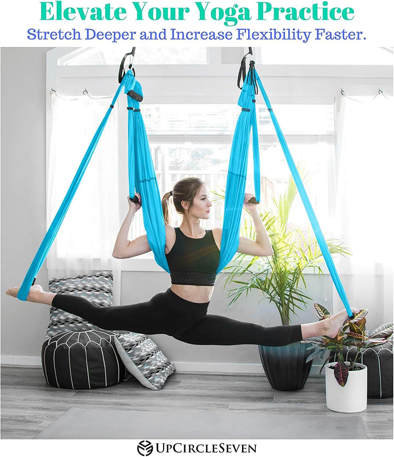 UpCircleSeven Aerial Yoga Swing Set Ceiling Mount Accessories