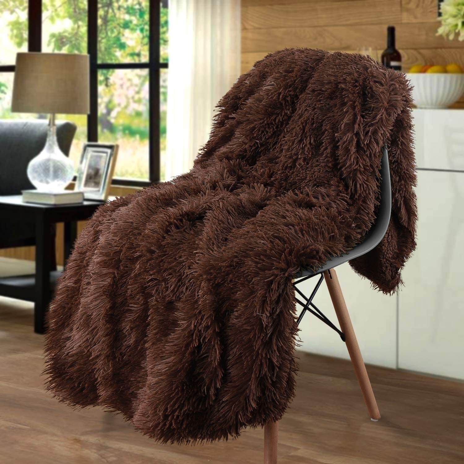 Chic Home Faux fur Fleece Blanket - KnitFirst