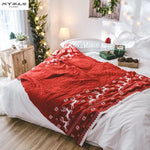 Christmas Snowflake Throw Blanket - KnitFirst