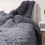 Chunky Knit Blanket - KnitFirst
