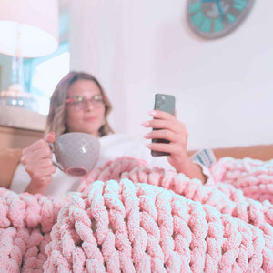 Chunky Knit Blanket - KnitFirst