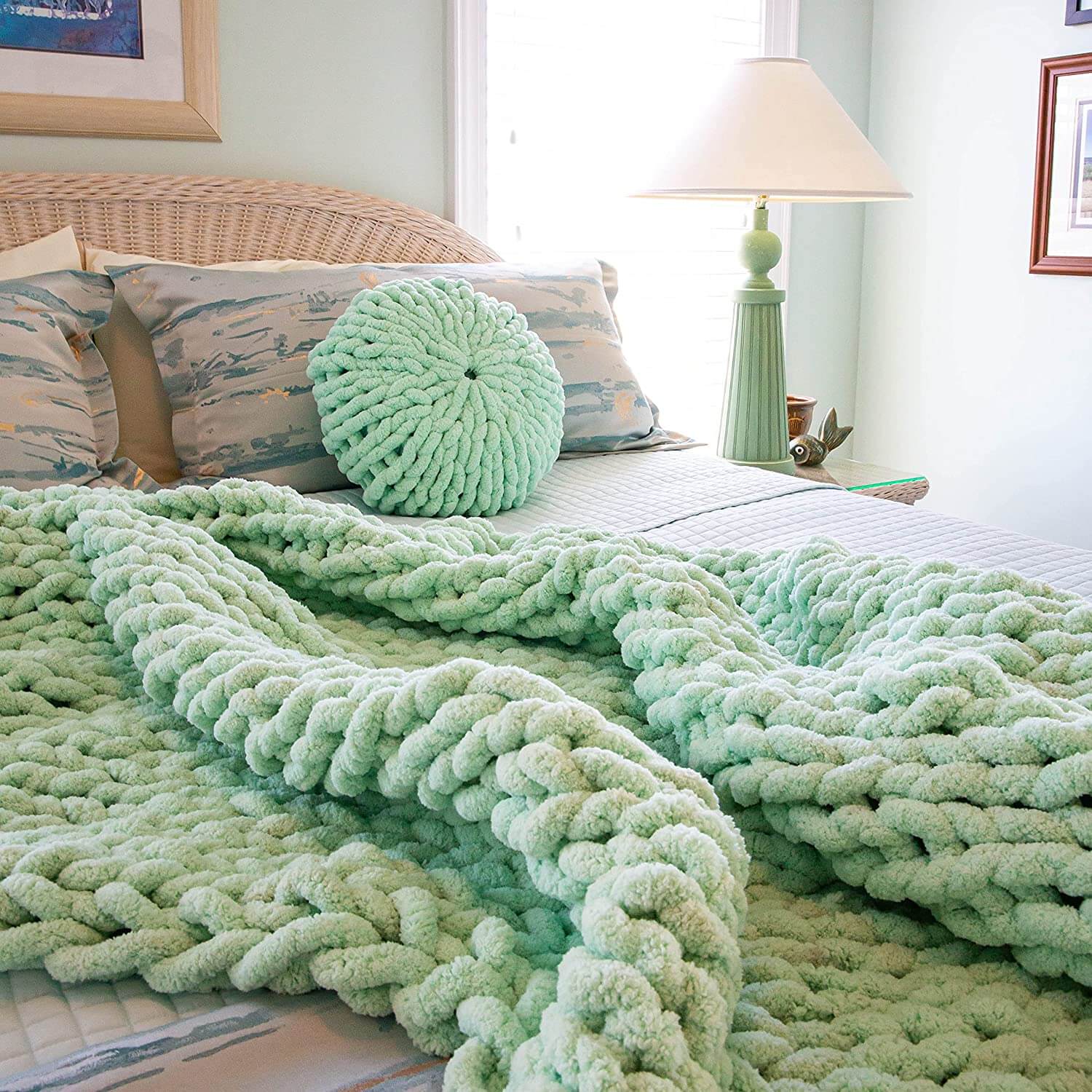 Chunky Knit Blanket - KnitFirst