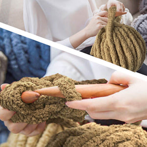 Chunky yarn, Arm Knitting Yarn, Chunky Chenille Yarn - KnitFirst