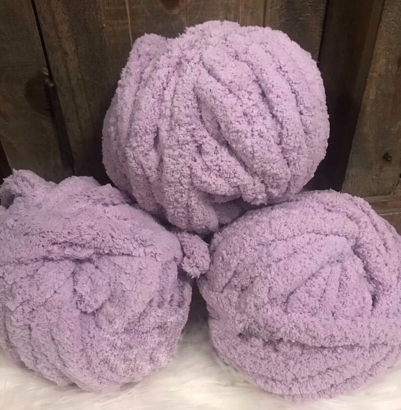 Chunky yarn, Arm Knitting Yarn, Chunky Chenille Yarn - KnitFirst
