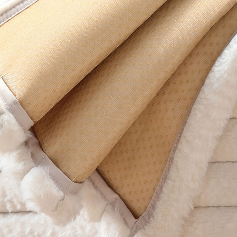 Comfort Faux rabbit fur Sofa Furniture Cover | Pet Furniture Cover | Machine Washable - KnitFirst