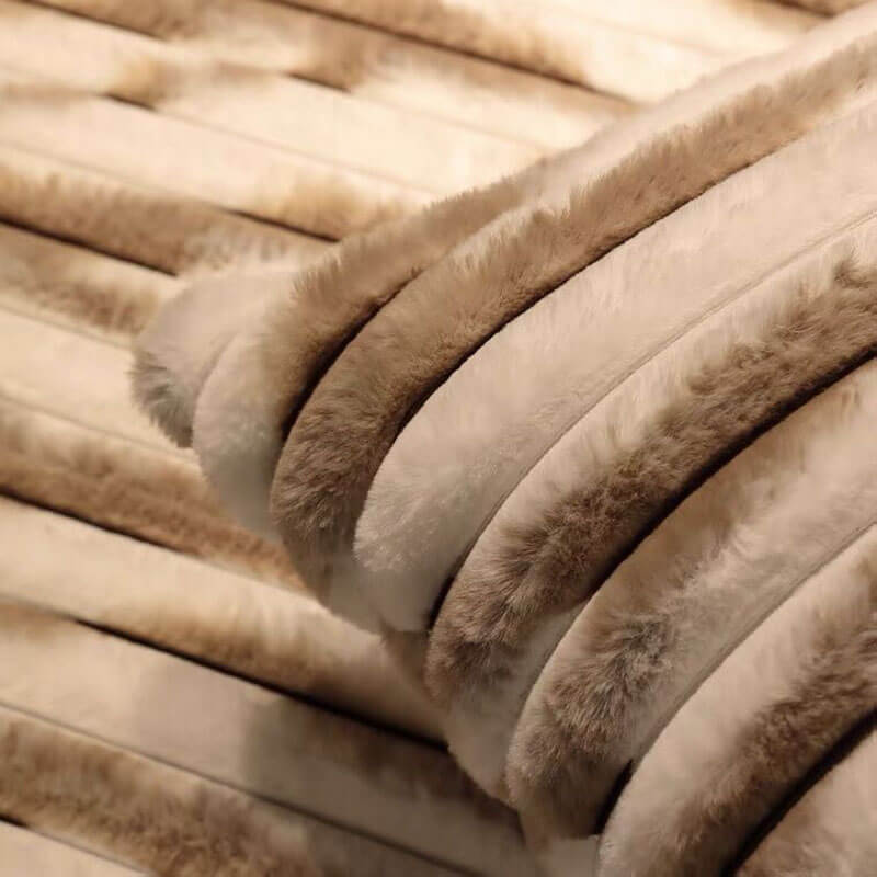 Comfort Faux rabbit fur Sofa Furniture Cover | Pet Furniture Cover | Machine Washable - KnitFirst