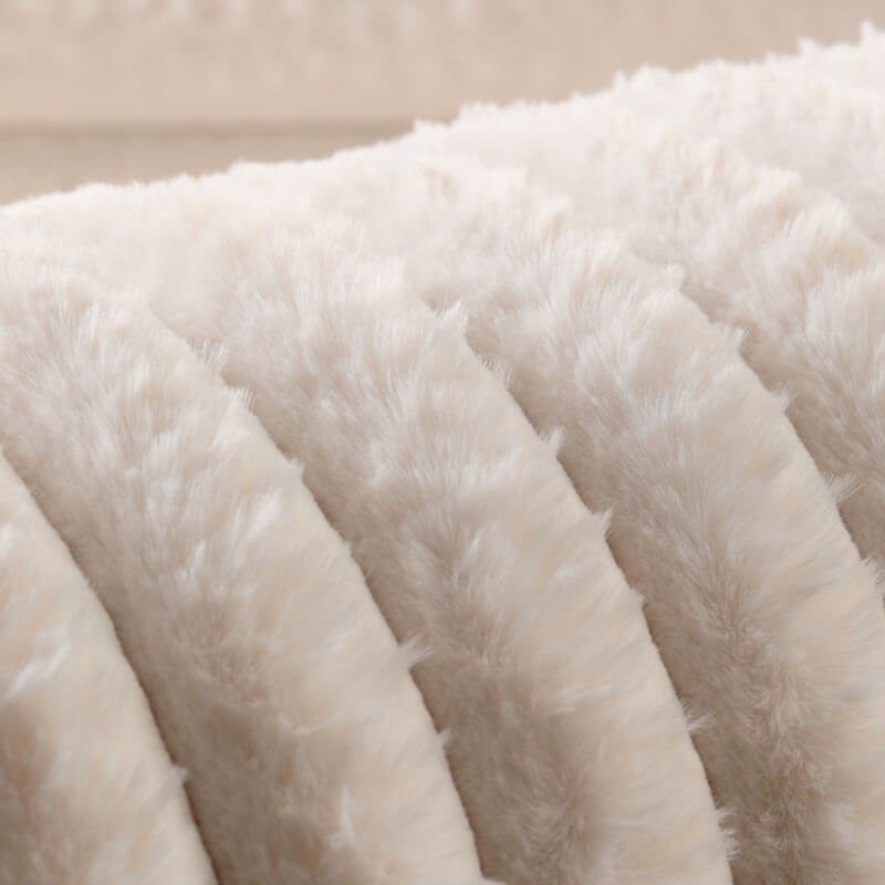 Comfort Faux rabbit fur Sofa Furniture Cover | Pet Furniture Cover | Machine Washable - KnitFirst