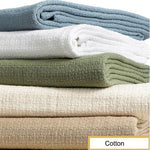 Cotton Bamboo Throw Blanket - KnitFirst
