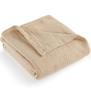 Cotton Bamboo Throw Blanket - KnitFirst