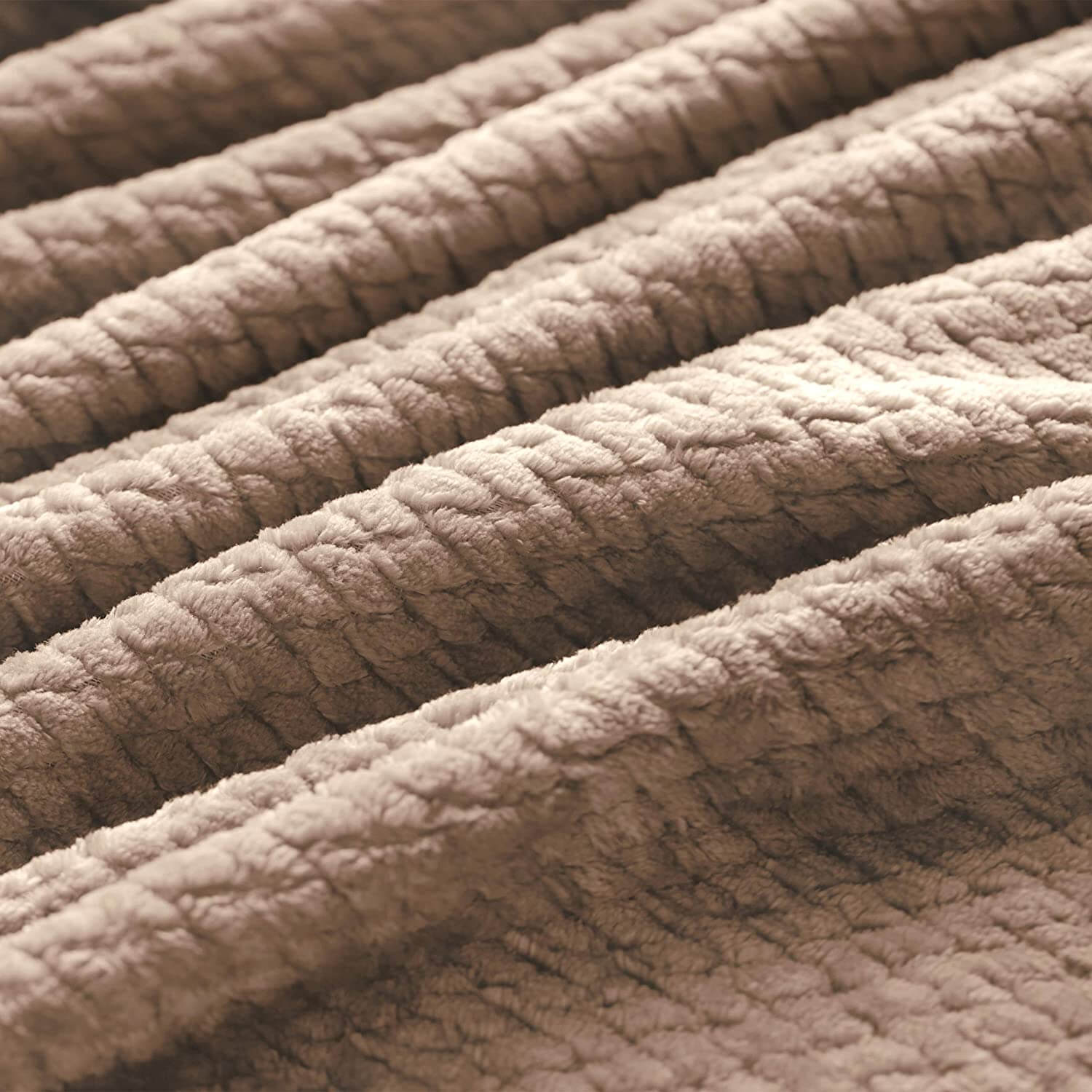 Cotton Flannel Fleece Throw Blanket - KnitFirst