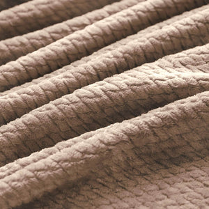 Cotton Flannel Fleece Throw Blanket - KnitFirst