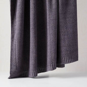 Cotton Knit Throws blanket - KnitFirst