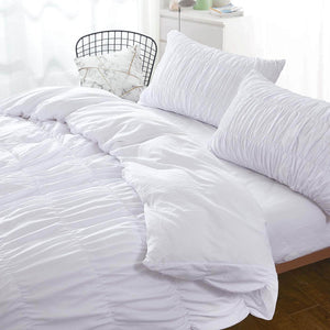 Duvet Cover, Full/Queen, White - Bedding - Duvet Covers & Shams - Bedroom Decor - KnitFirst
