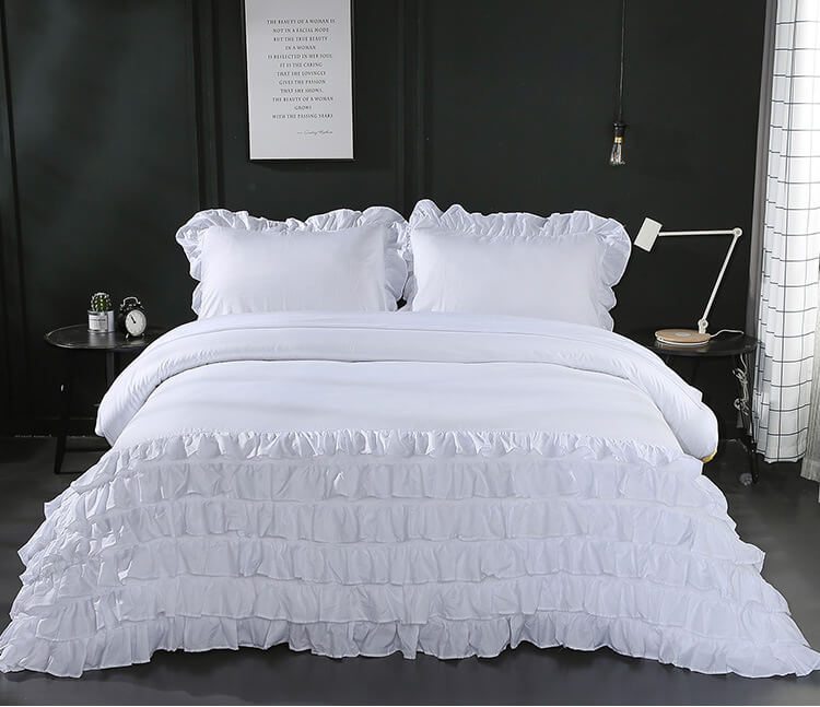 Duvet Cover, Full/Queen, White - Bedding - Duvet Covers & Shams - Bedroom Decor - KnitFirst