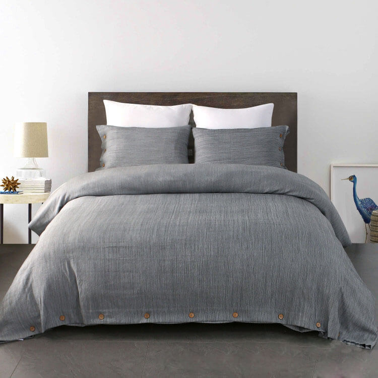 Duvet Cover, Full/Queen, White - Bedding - Duvet Covers & Shams - Bedroom Decor - KnitFirst
