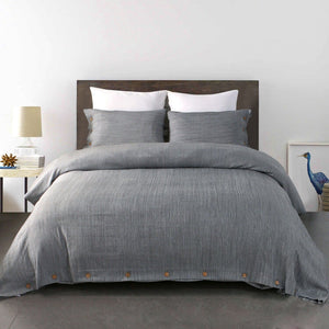 Duvet Cover, Full/Queen, White - Bedding - Duvet Covers & Shams - Bedroom Decor - KnitFirst