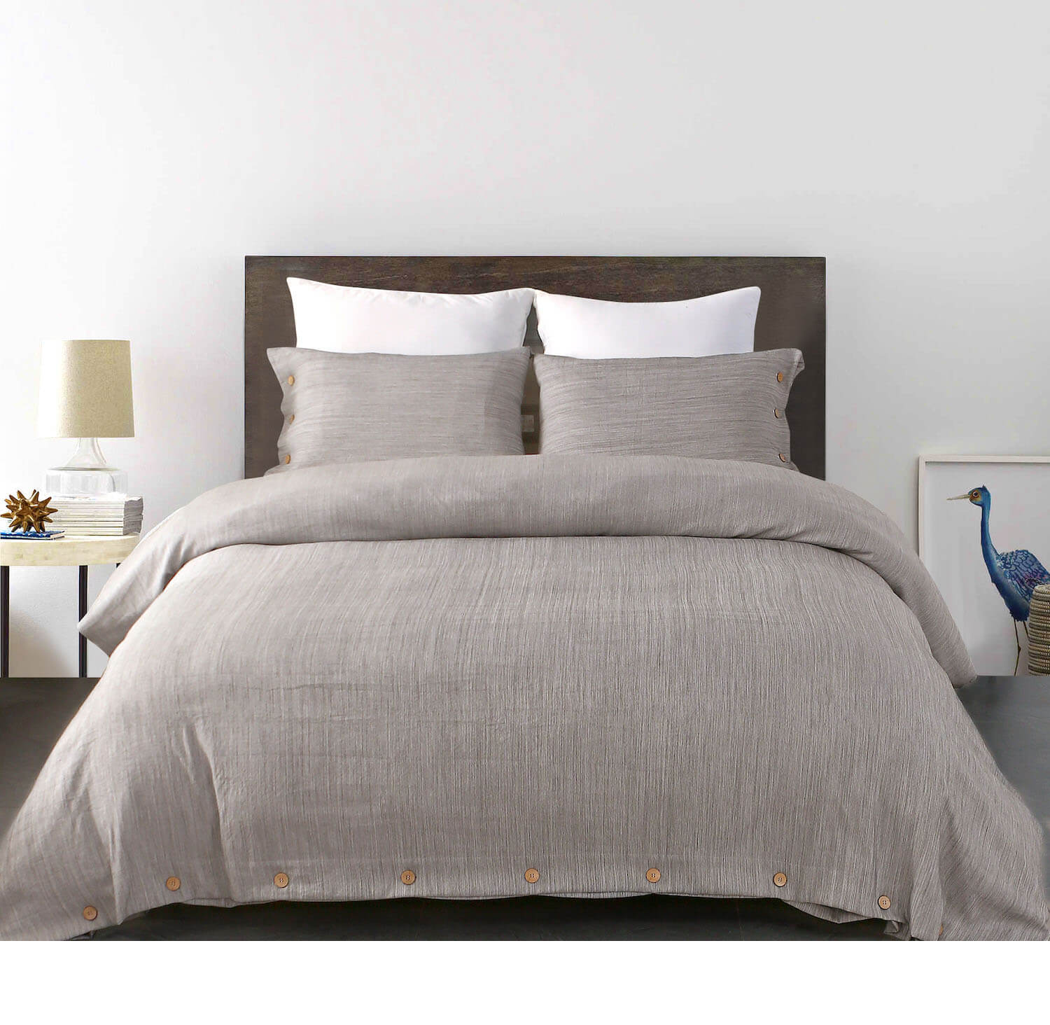 Duvet Cover, Full/Queen, White - Bedding - Duvet Covers & Shams - Bedroom Decor - KnitFirst