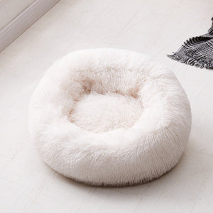 Faux Fur Dog Bed