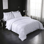 Egyptian Cotton 3pcs Queen/King Duvet Cover Set - KnitFirst
