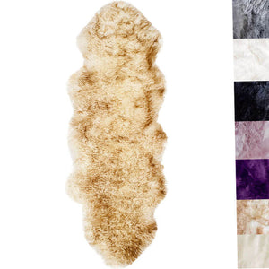 EXTRA LARGE FAUX SHEEPSKIN FUR RUG - KnitFirst