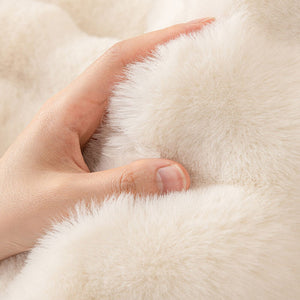 Faux Fur Sofa Covers, Throws Blankets Sofa Slipcovers for Pets - KnitFirst