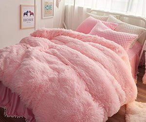 Faux fur throw cover | duvet cover bedding set | Faux fur throw blanket - KnitFirst