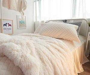 Faux fur throw cover | duvet cover bedding set | Faux fur throw blanket - KnitFirst