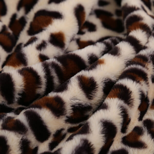 Fleece Faux Fur Throw Blanket, Lap Fleece Blankets - KnitFirst