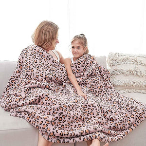 Fleece Faux Fur Throw Blanket, Lap Fleece Blankets - KnitFirst