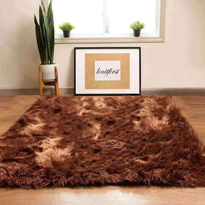 Fluffy Rugs , Faux Fur Sheepskin Area Rug - KnitFirst