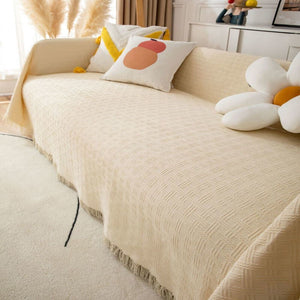 Geometrical Sofa Cover,Sofa Slipcovers for Pets - KnitFirst