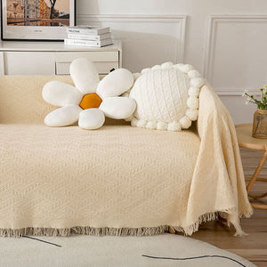Geometrical Sofa Cover,Sofa Slipcovers for Pets - KnitFirst